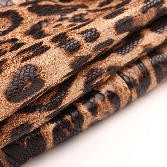 Multi-farvet BL095 Elegant Leopard Blazer: Slank, Stilfuld, Elegant for engroshandel på Faire9
