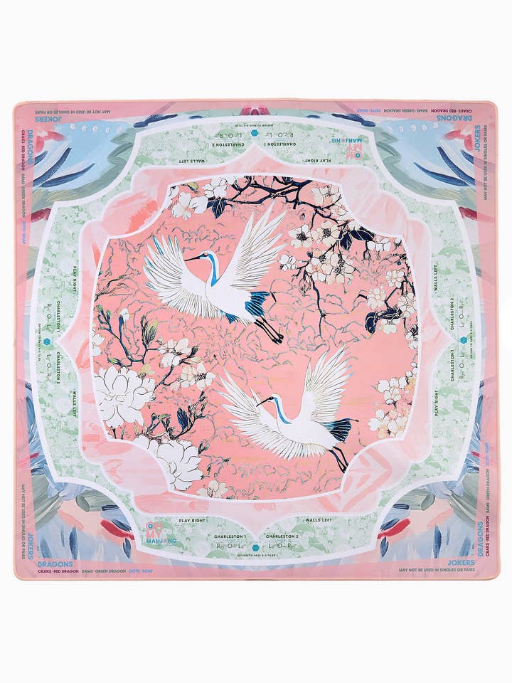 Heron Mat in Tube for wholesale by Oh My Mahjong