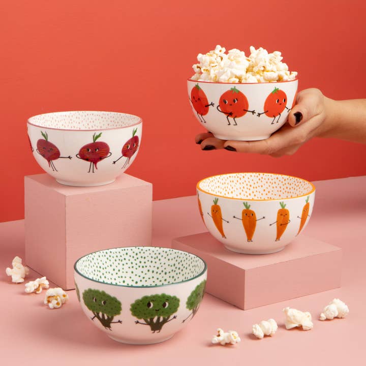 Danica Jubilee - Wholesale Bowl - Funny Food Bowls Set of 4 Assorted1