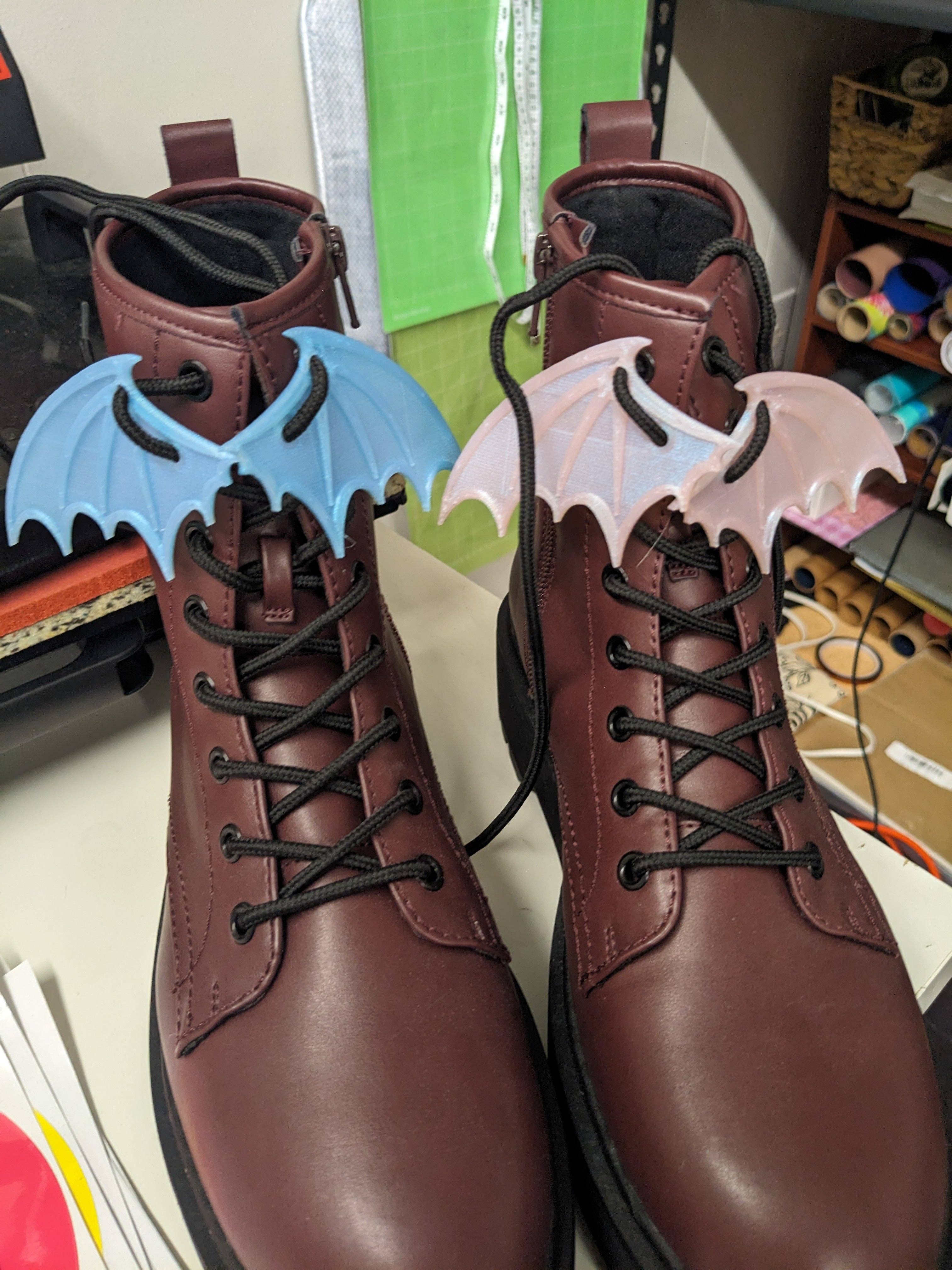 Sapphic Space - Wholesale Shoe accessories - Bat Wing Shoe Laces