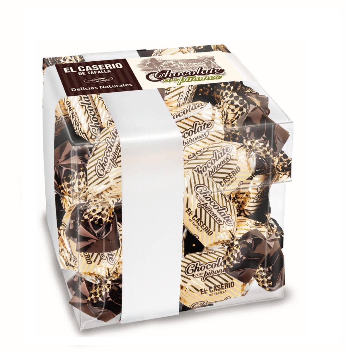 El Caserio de Tafalla - Wholesale Chocolate Covered Sweets - Chocolate with Pine Nuts 30004 - GLUTEN FREE