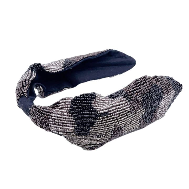 Black camouflage headband U19 for wholesale by Treasure Jewels Inc.