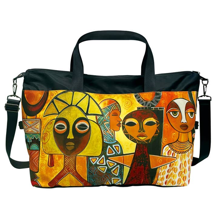 Sac de sport de voyage Windows 2 Afrique pour la vente par Shades of Color, LLC