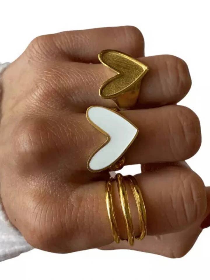Hart ring voor wholesale door LÍA MARANT