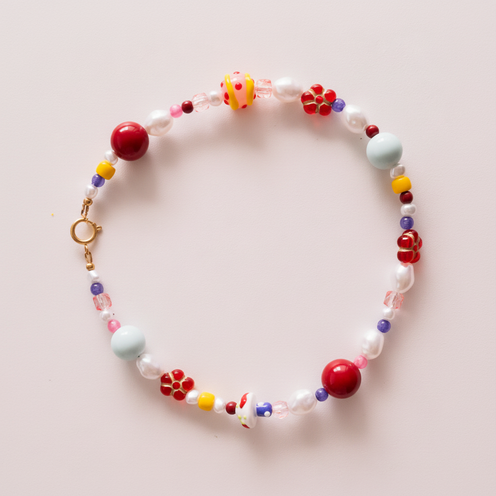 Atelier Jean - Wholesale DIY Craft Kit - JEAN 'N SIP DIY BOX KETTING // FUNKY BEADS CLUB3