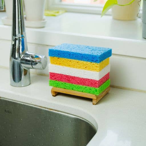 Bamboo Switch - Wholesale Cleaning Sponge - Compostable Cellulose Sponge