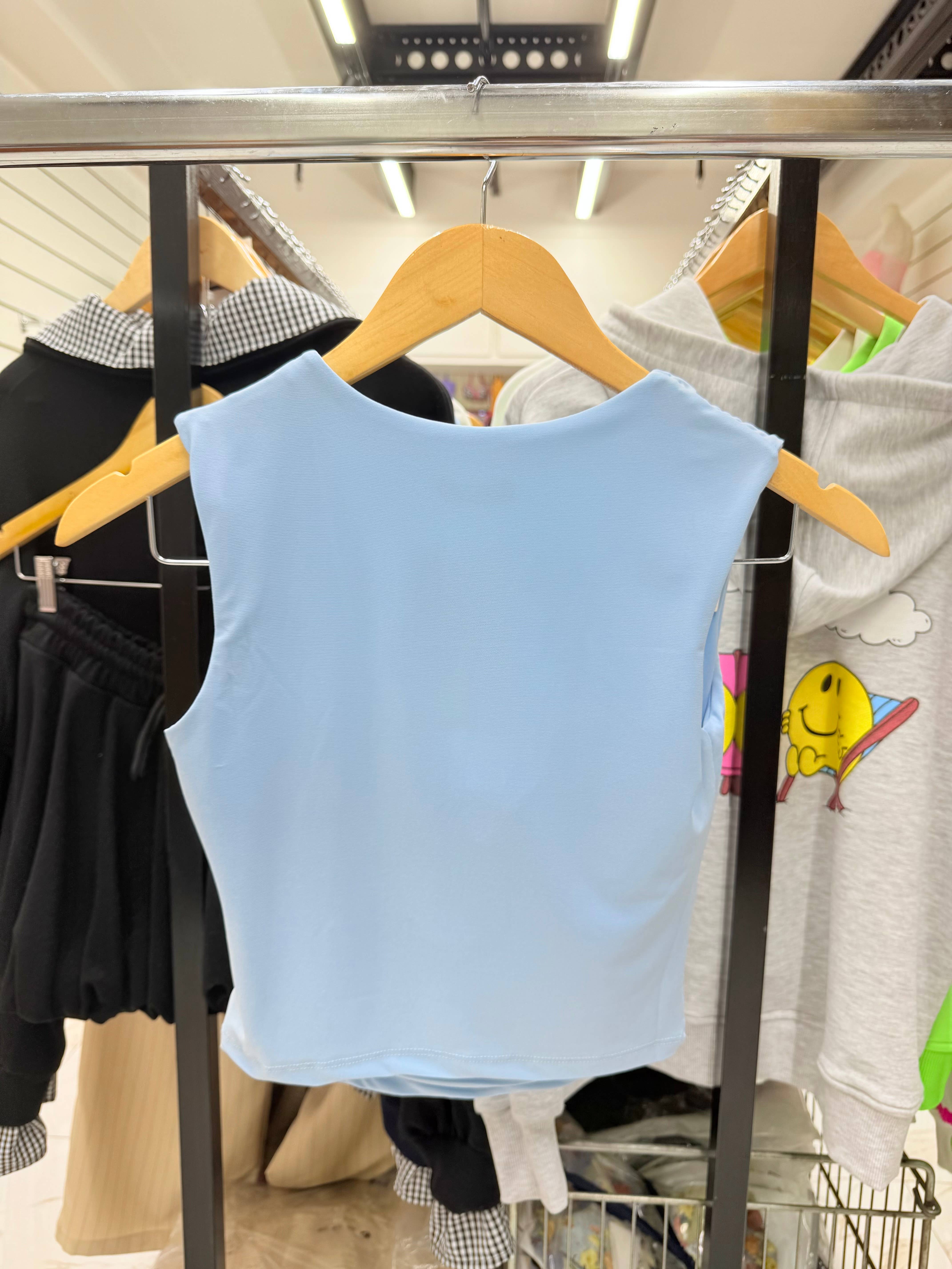 Chilli Girl Collection - Wholesale Tank Top - Women's - Stretchy padded cups top with cut out works 2