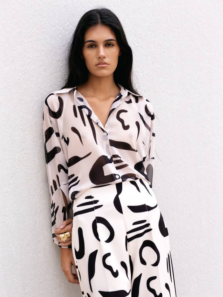 PRINTED FLUID PANTS for wholesale by Javier Teruel García - InfinityWear