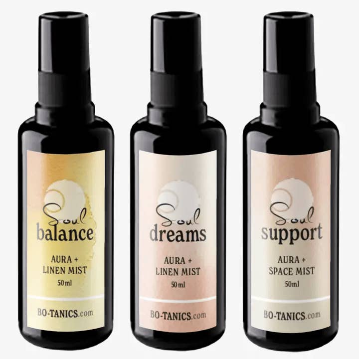Bo-tanics Aroma-Herbary - Wholesale Aromatherapy Mist - Soul Support Aura & Space Mist1
