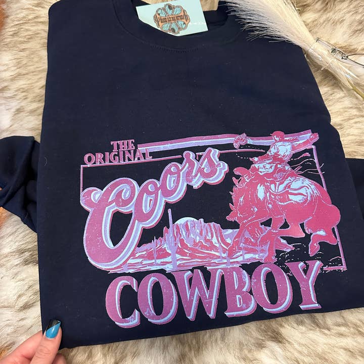The Original Cowboy Pullover for wholesale by The Branded Blue Roan