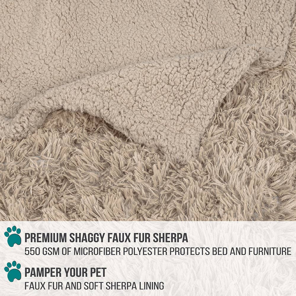 PetAmi – wholesale Filt - Katt och hund – Vattentät fuskpäls Pet Filt8