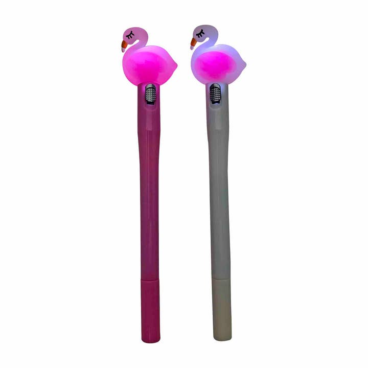 Streamline - Wholesale Pen - Flamingo LED Light Up Pens