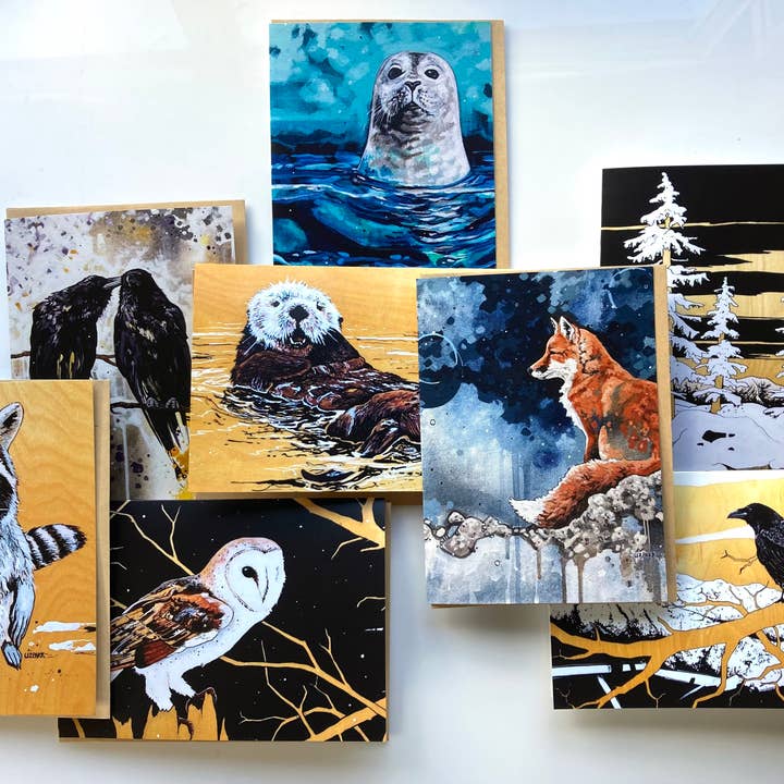 Art Notecard for wholesale by Liz Park Studio