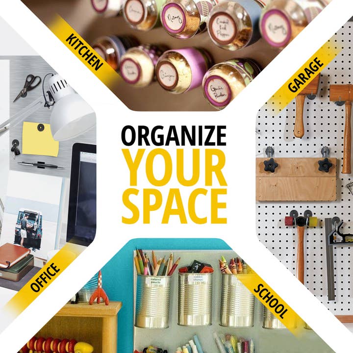 X-bet MAGNET - Wholesale Magnet - 40 PCs Round Ceramic Magnets with Holes - Tiny Disc Ring Bul5