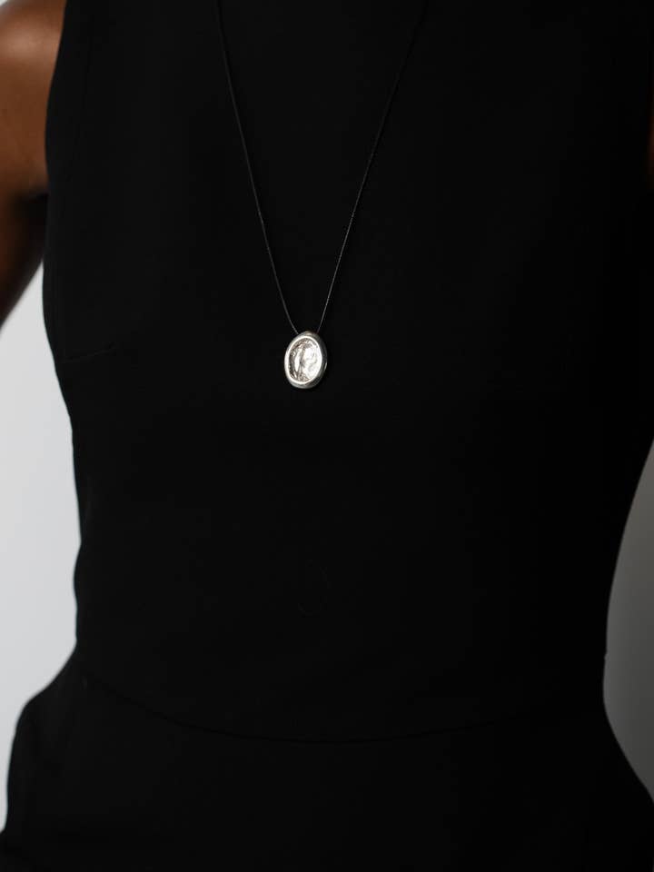 Aesop Cord-halsband i silver för wholesale av YSSO