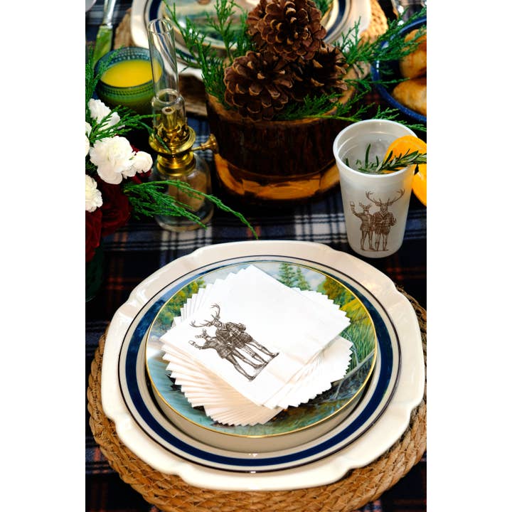 Alexa Pulitzer - Wholesale Disposable Cup - Reindeer Romp 16oz Pearlized Cups2