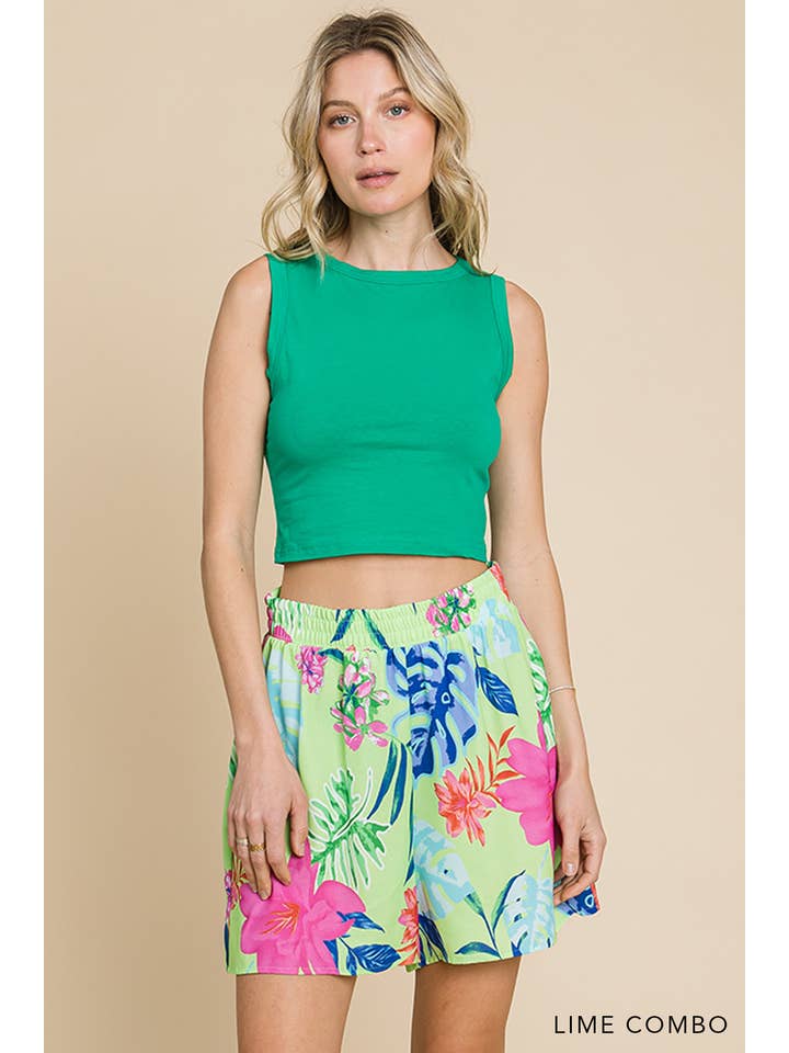 Cotton Bleu - Wholesale Shorts - Women's - 30185W - Bohemian Style Women's Air Flow Print Shorts25