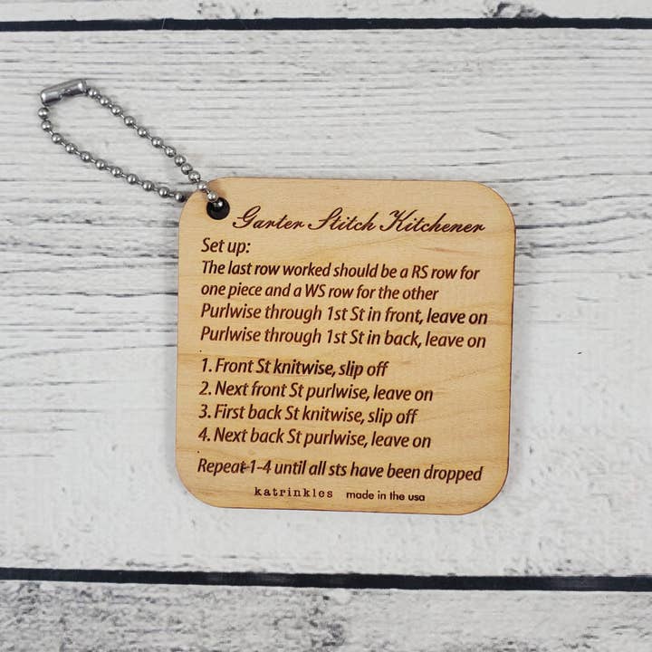 Garter Stitch Kitchener Mini Tool for wholesale by Katrinkles