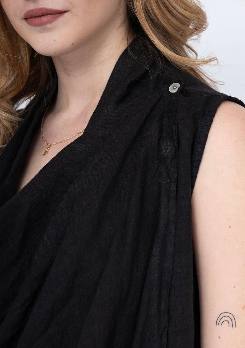 LINEN & COTTON HOUSE – Großhandel Oberbekleidungsweste – Damen – WESTE AUS LEINEN 5172 BESTSELLER FRÜHLINGS- UND SOMMERKLEIDUNG 4