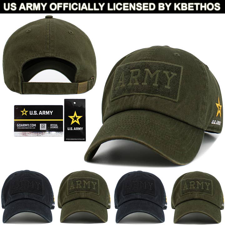 Army Classic Patch Baseball Cap for wholesale by KBETHOS