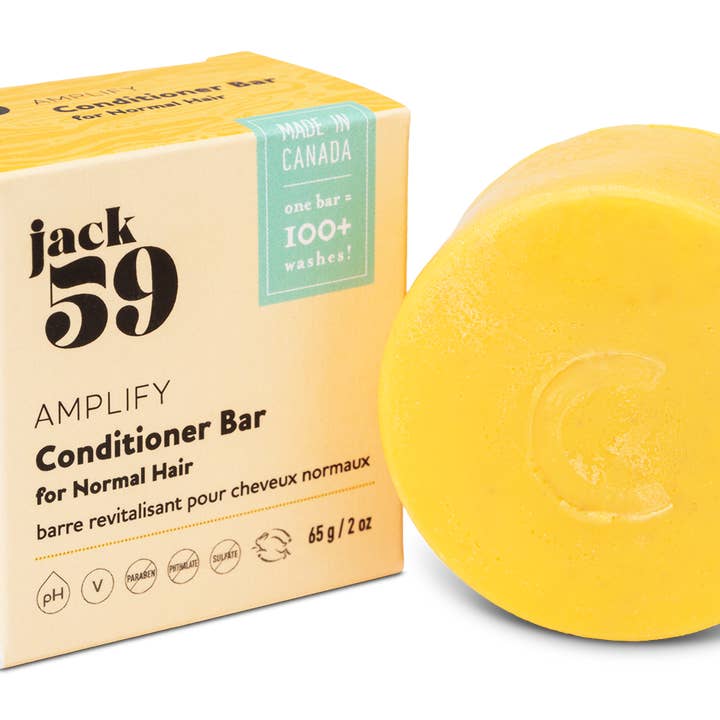 Jack59 Inc. - Wholesale Hair Conditioner - Amplify Conditioner Bar - Woodsy & Citrus-Infused - Jack590