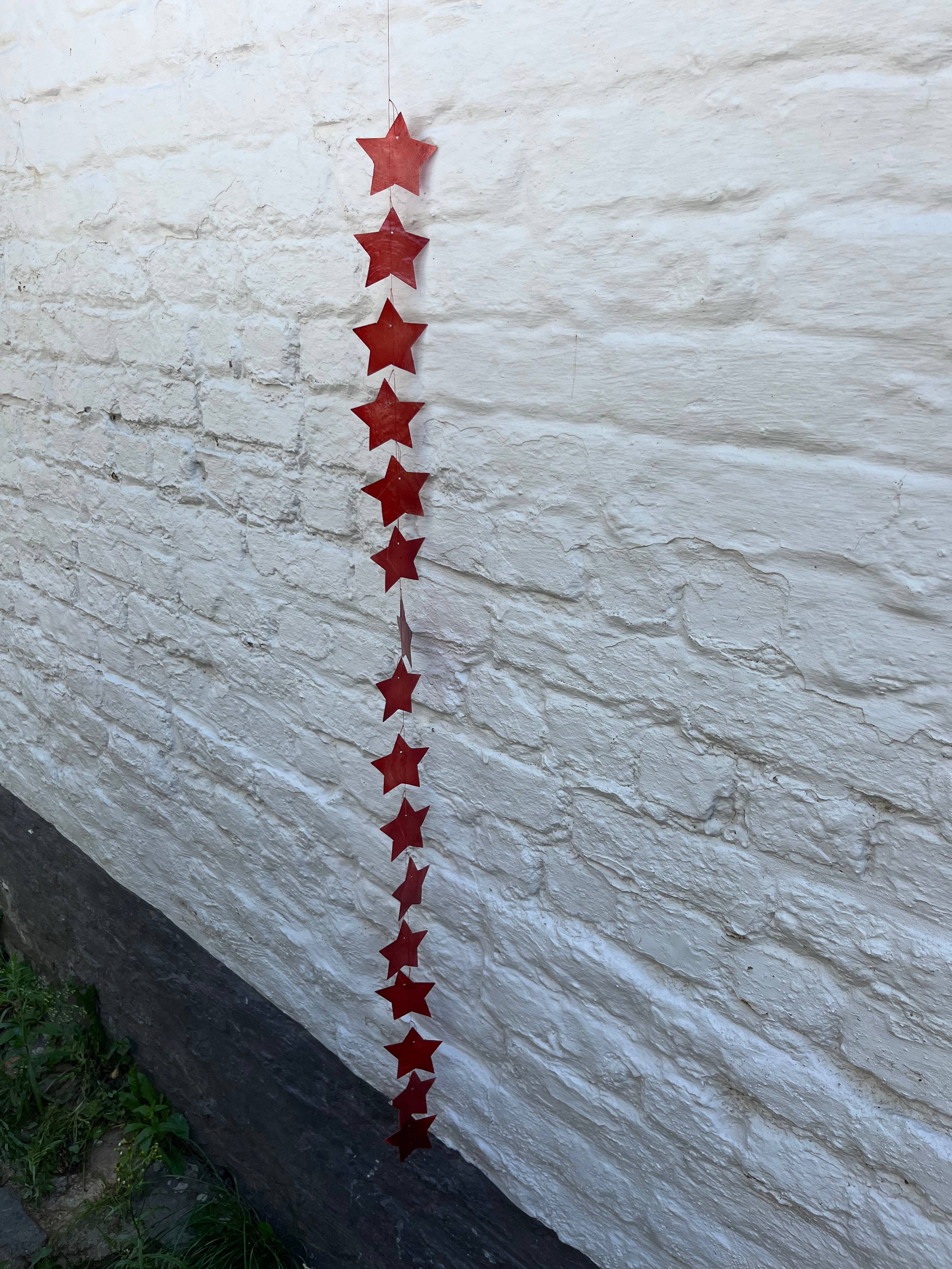 Muno - Wholesale Bunting/Garland - EU ONLY * Capiz Shell Garland Stars * Christmas Deco3