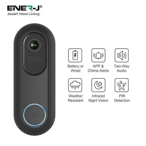 ENER-J - Wholesale Bell - Wired & Wireless Video Doorbell kit1