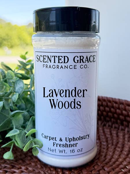 Lavender Woods Upholstery Deodorizer for wholesale by Scented Grace Fragrance Co. (A&R Creations)