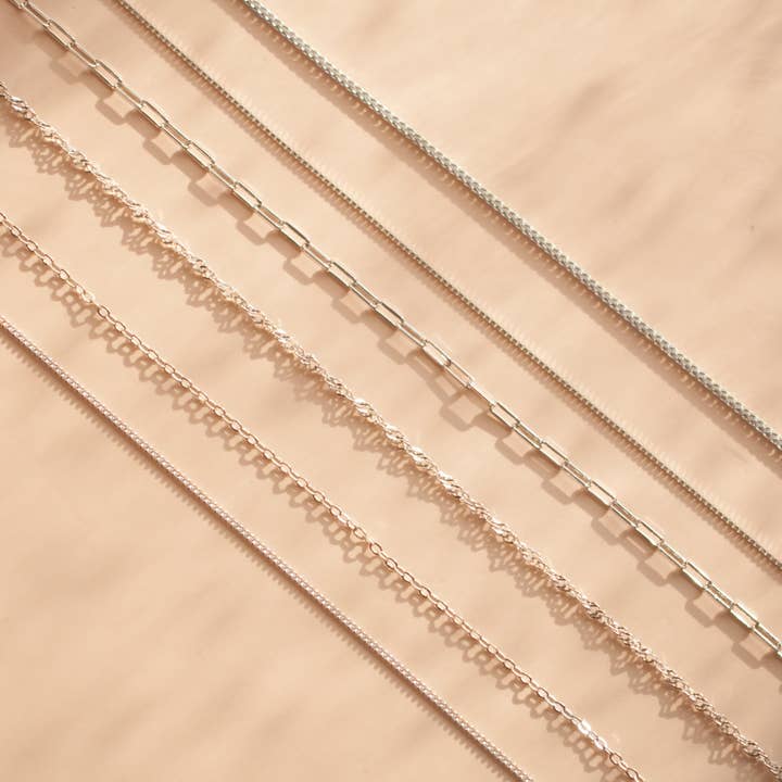 Rossie Jewellery - Wholesale Link & Chain Necklace - Gold Filled, Silver, Gold Vermeil Chain Necklace4