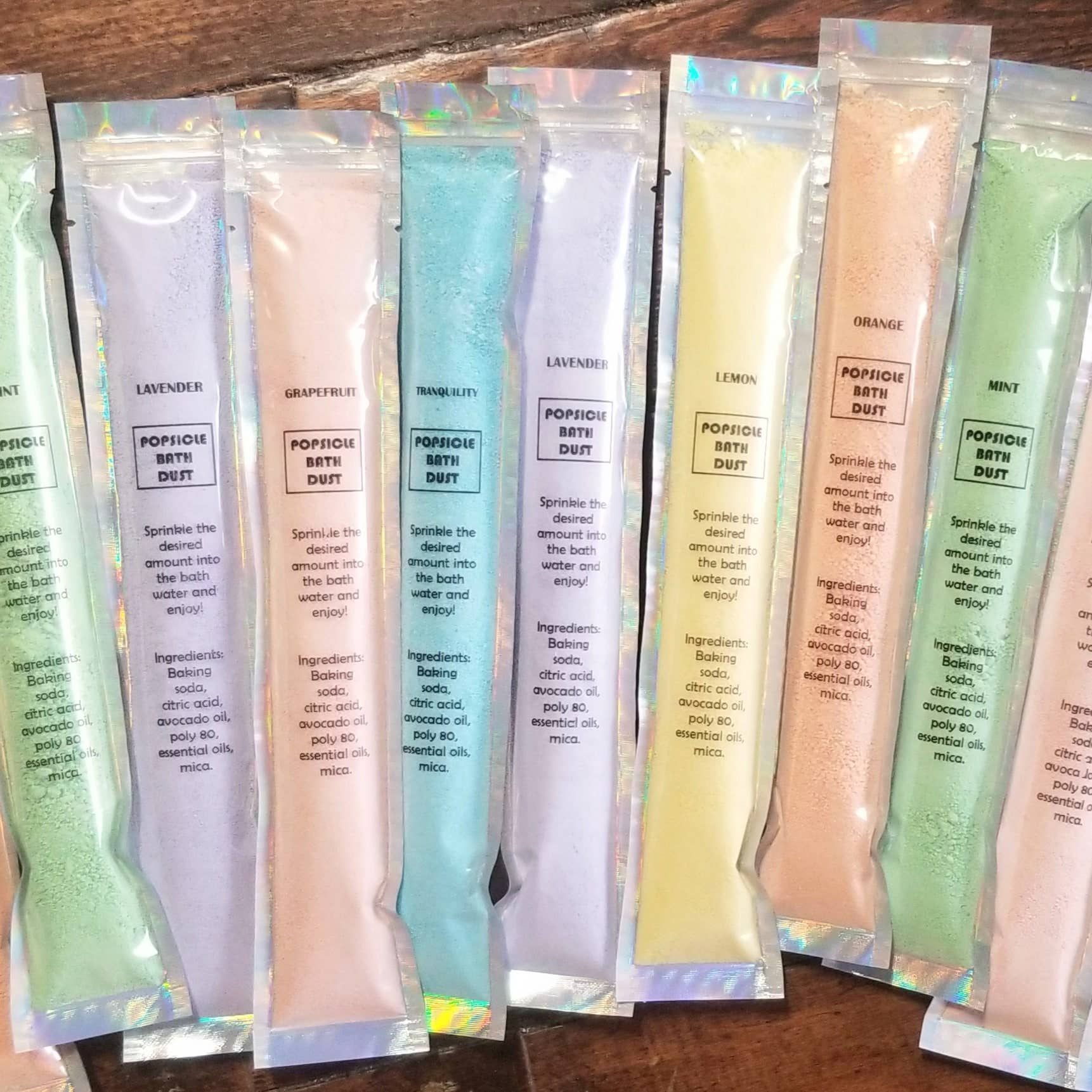 Stoney River Soaps - Wholesale Bath Bomb/Fizz - Popsicle Bath Fizzy Dust1