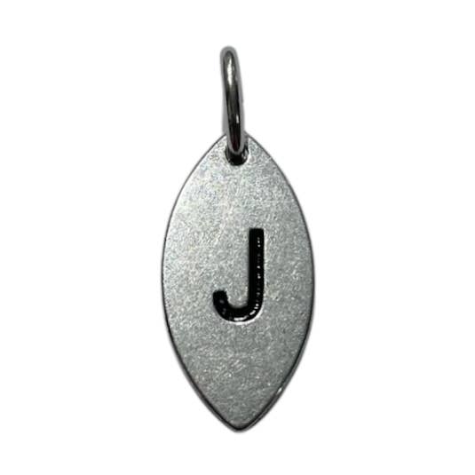 Stainless Steel Charm - J for wholesale by Instinct UK
