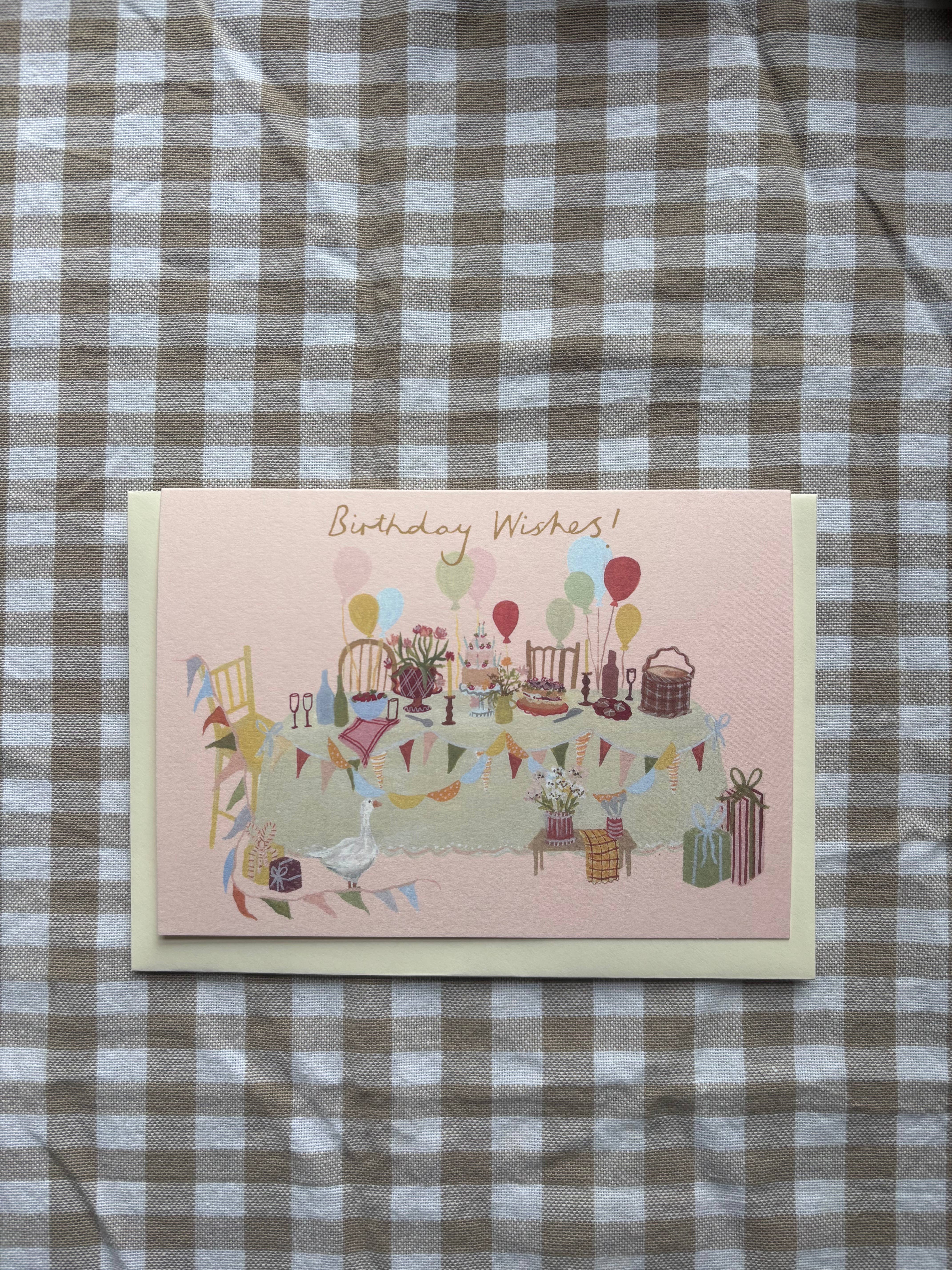 Harriet Watson - Wholesale Birthday Card - Dinner Party card 3