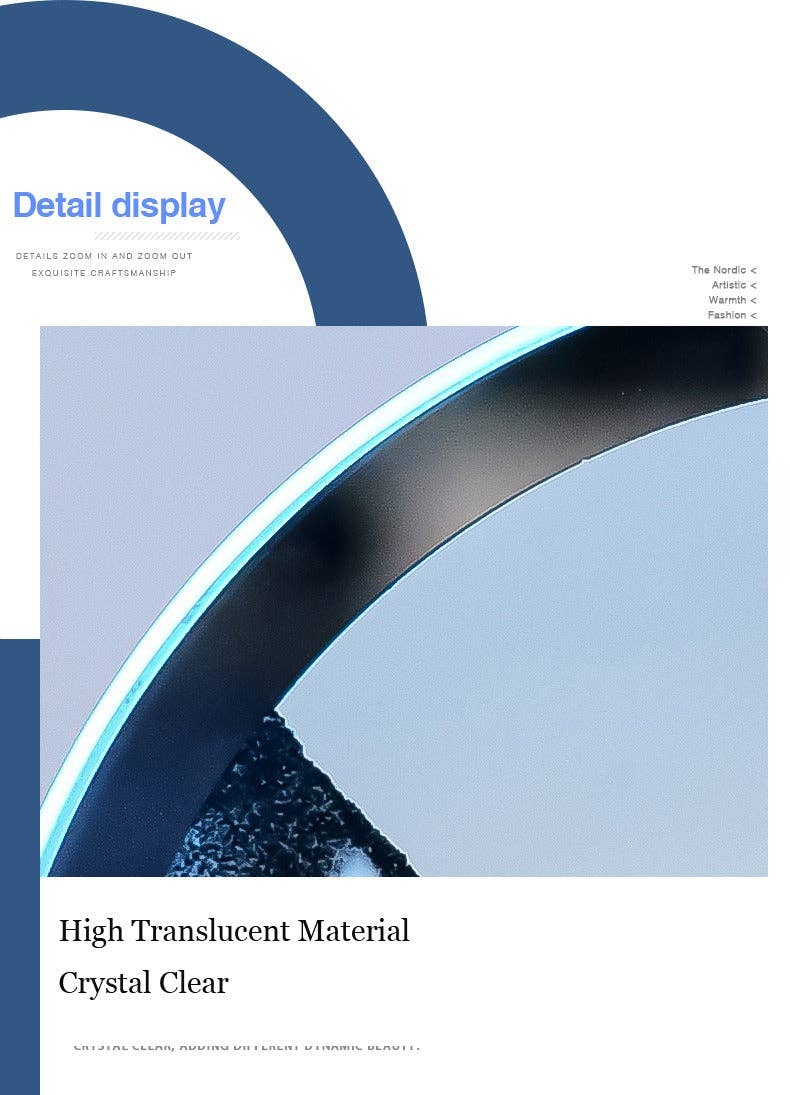 VIGOR – Engroshandel Skrivebordslampe – VIGOR 3D LED bordlampe med bevægelig sandmaleri og timeglasdesign20