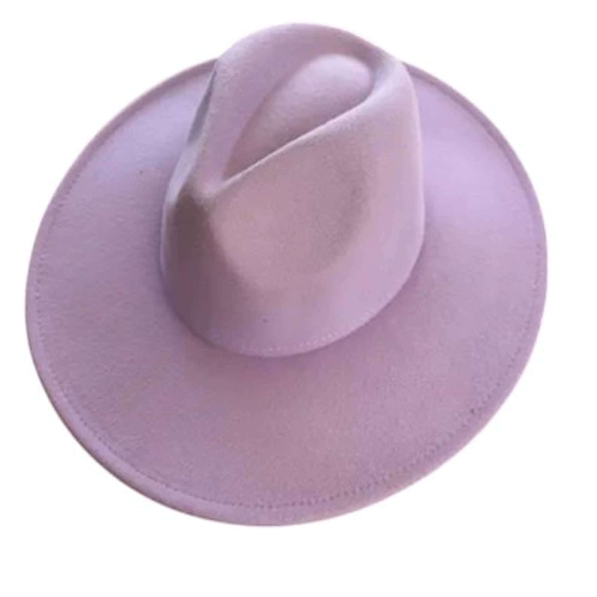 Portia Hat - Venta al por mayor Sombrero fedora - Unisex - Sombrero Clásico de Fieltro de Ala Ancha Disponible en 25 Colores!!7