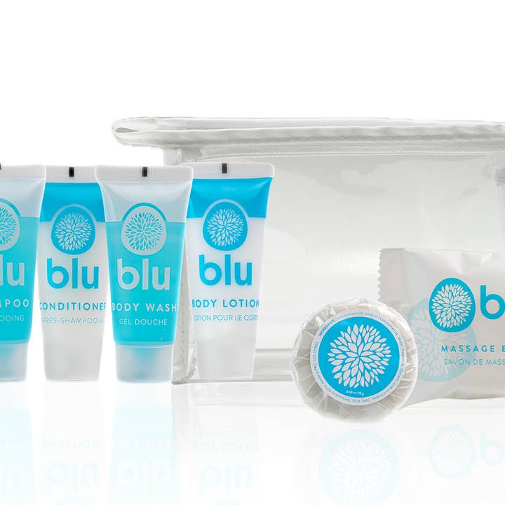 blu Ferieudlejningssæt for engroshandel hos World Amenities