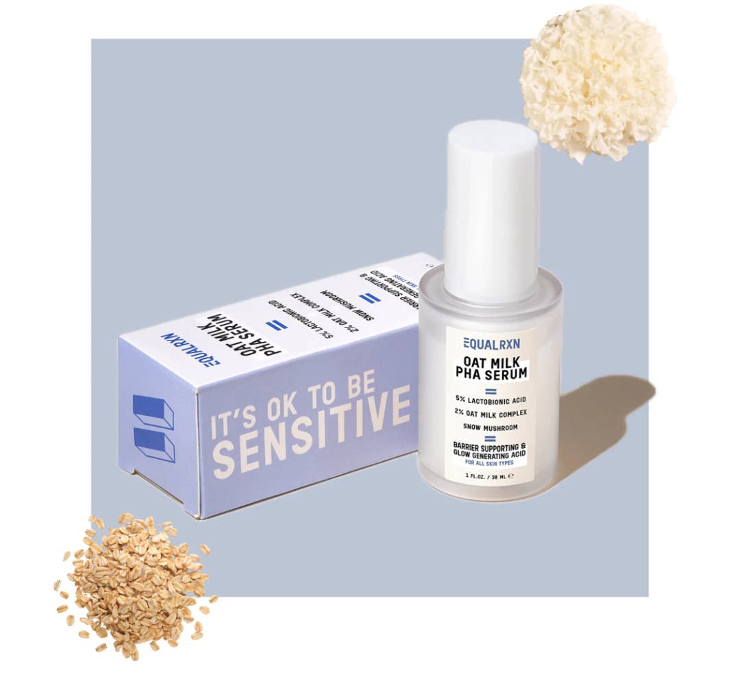 Best Beauty Group - Wholesale Facial Serum/Concentrate - EQUALRXN Oat Milk PHA Serum For Glowy Skin Healthy Barrier