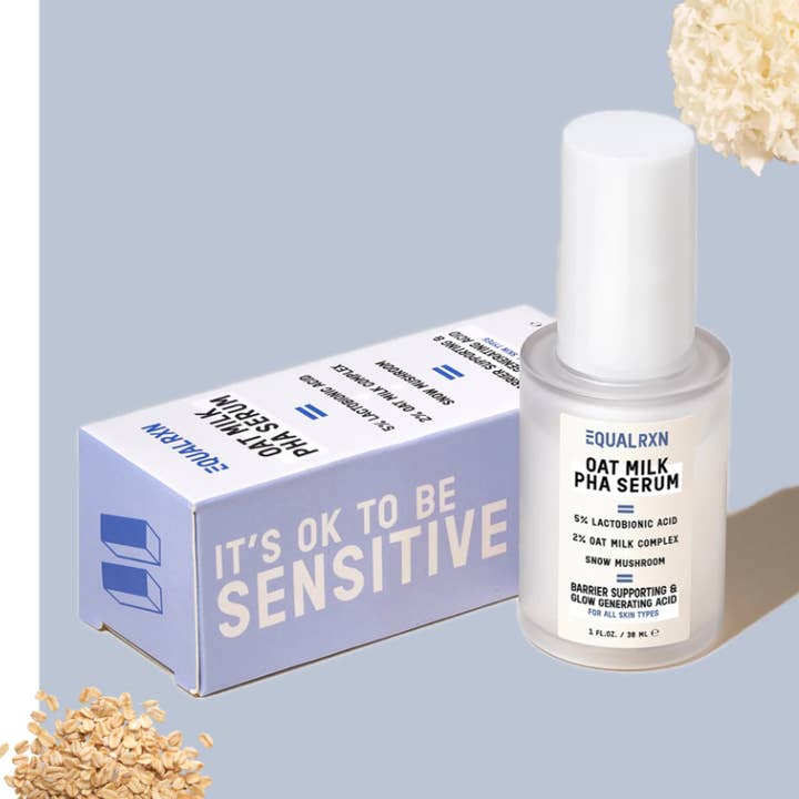 EQUALRXN Oat Milk PHA Serum For Glowy Skin Healthy Barrier for wholesale by Best Beauty Group