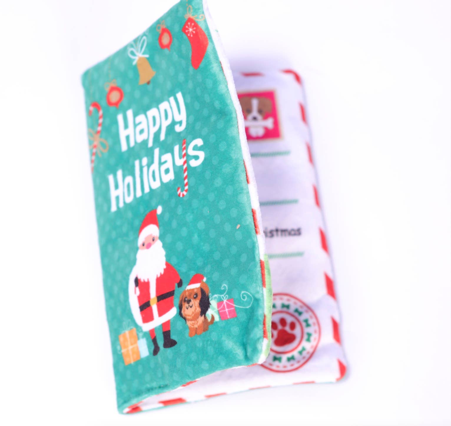 PetLondon – wholesale Pet plush toy – Dog – Dog Toy Crinkle Christmas Holiday Greeting Card5