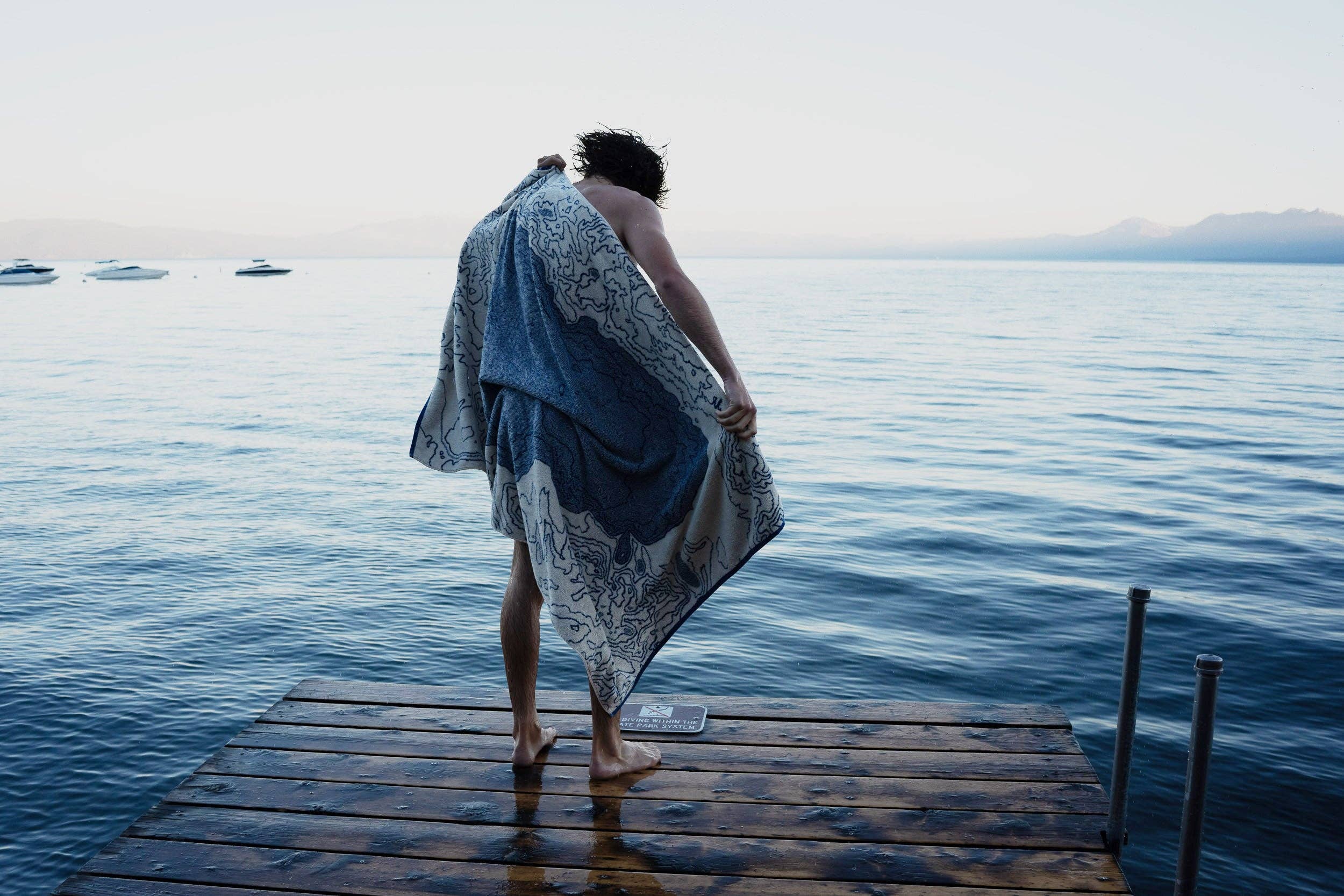 North Drinkware - Wholesale Bath Towel - The Lake Tahoe Towel3