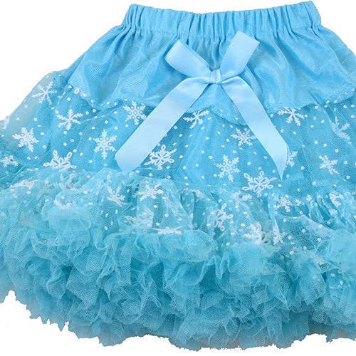 Tutu Fiocco di Neve Azzurro Soffice per Bambini per la vendita all'ingrosso da parte di Wenchoice