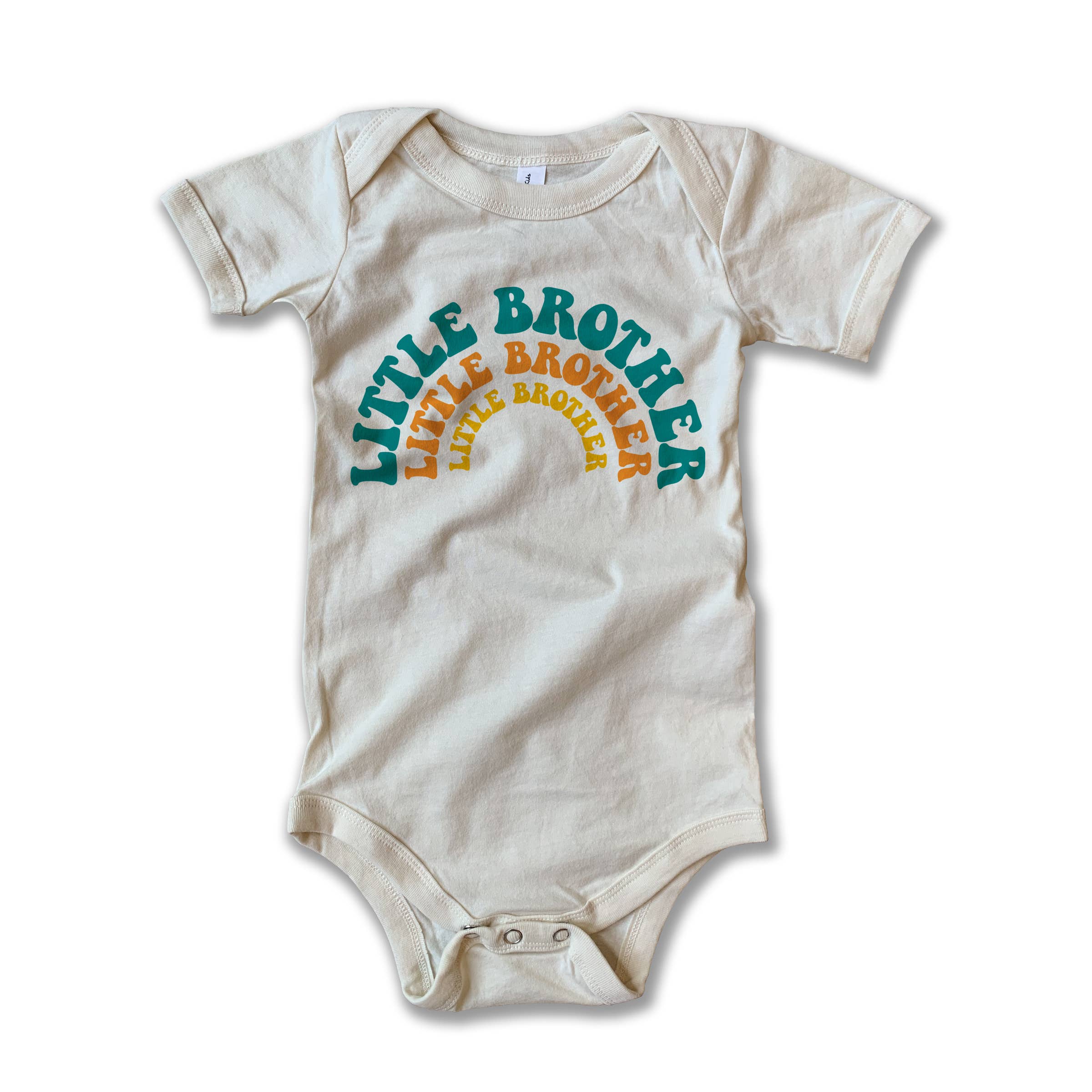 Natural Little Brother Tees & Onesies for wholesale on Faire0