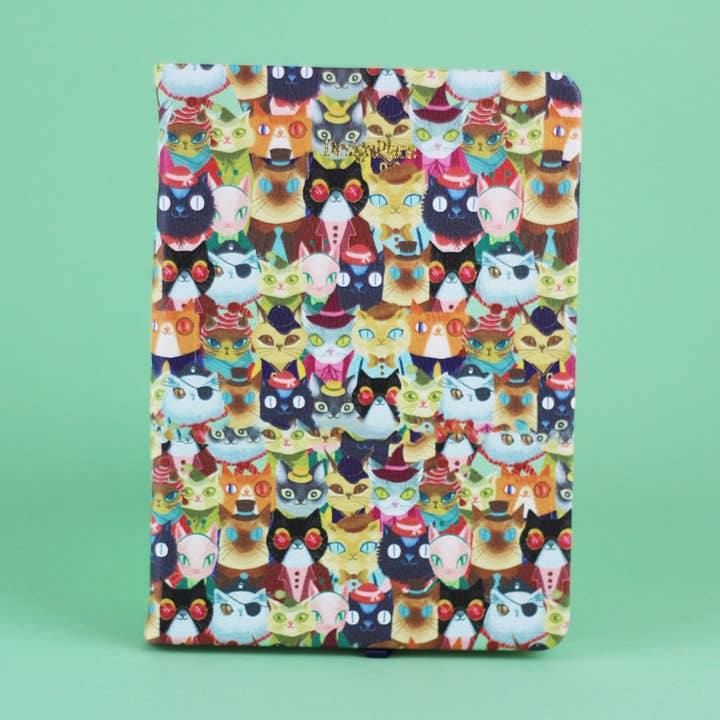 Cattastic Friends Notebook (PU) for wholesale by DesignPlace