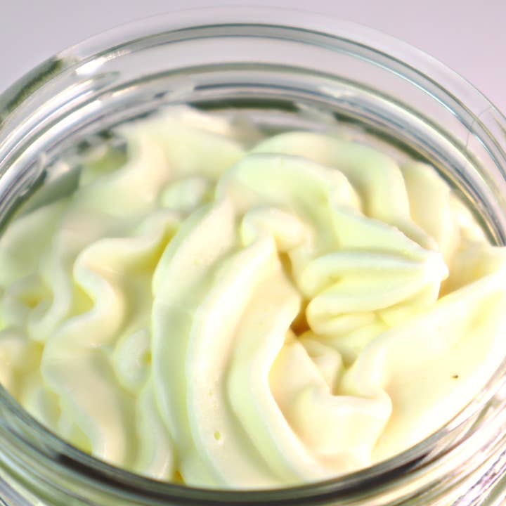 Whipped Lemongrass/Mint Body Butter for wholesale by Shalawam Naturals