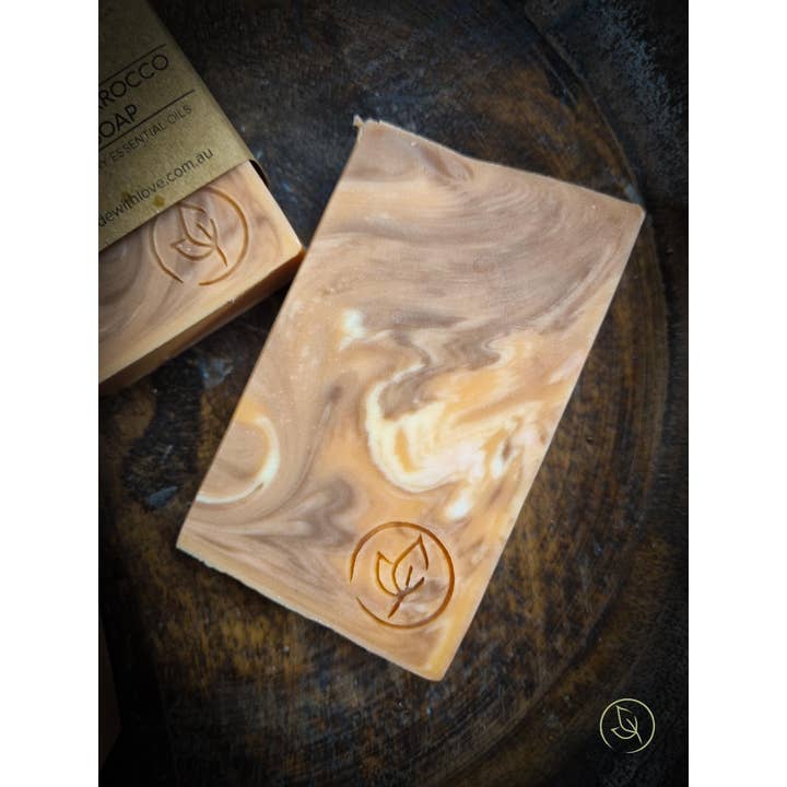 Handmade with Love by Nadia - Wholesale Bar Soap - Goji Berry & Tarocco Orange1