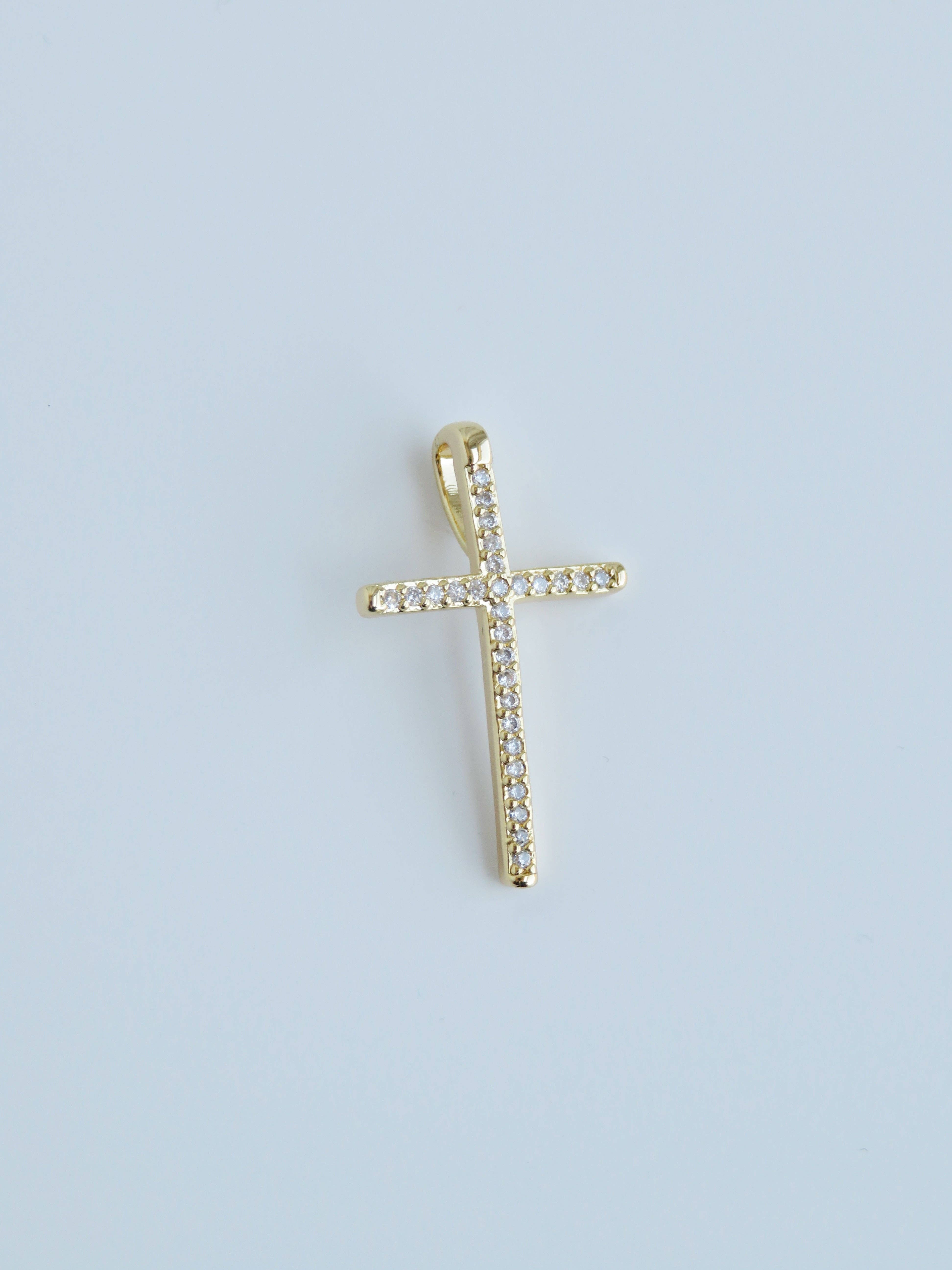 Boutique Suarez Co. - Wholesale Individual Charm/Pendant - Diamond Crosses0