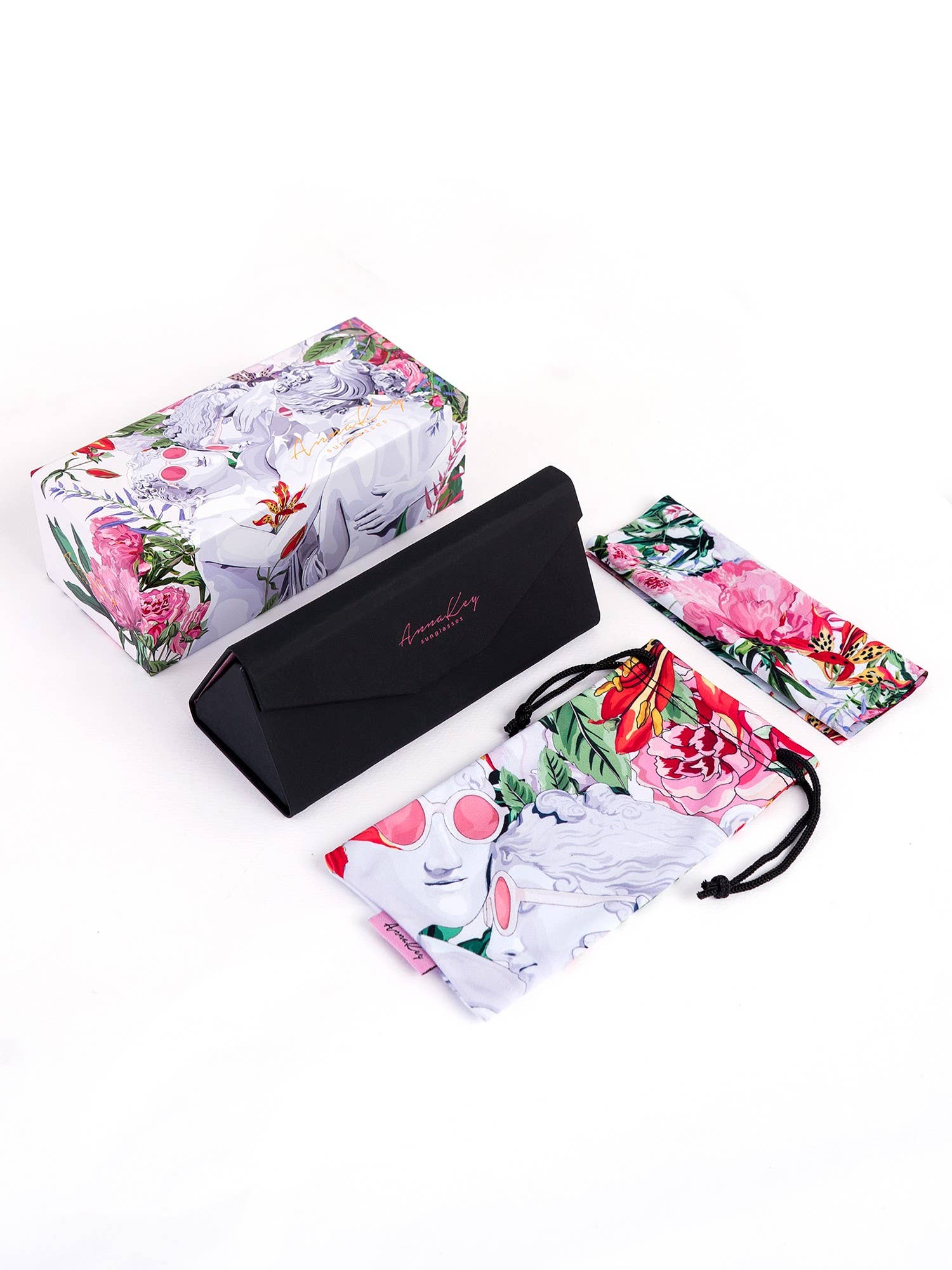 AnnaKey – Óculos de sol - Mulher por atacado – AnnaKey Óculos de Sol Eclipse Preto15