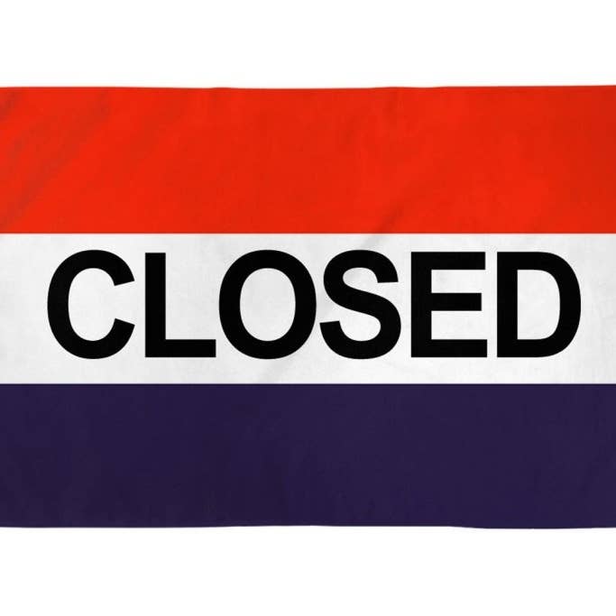 Flags Importer - Wholesale Flag - Closed Flag 3x5ft Poly