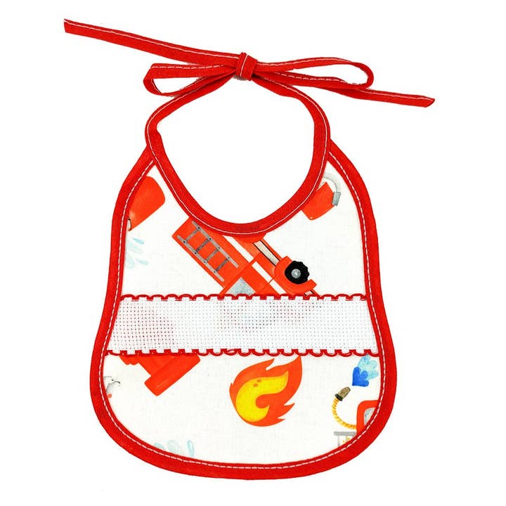 Almatex srl - Wholesale Bib - Baby - SCAR bib to embroider with ties2