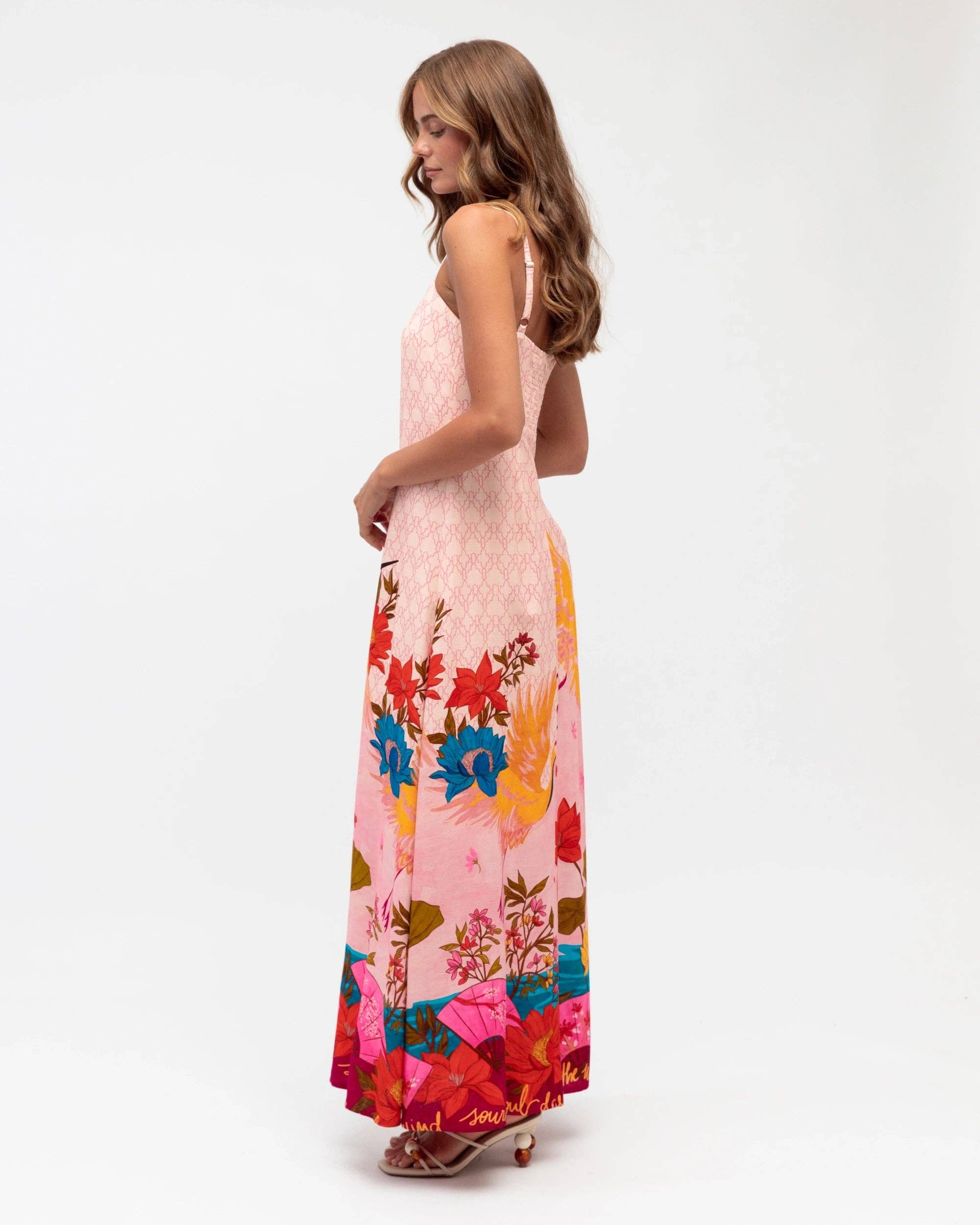 EXCLUSIVE PRINT LEILANI MAXI for wholesale on Faire3