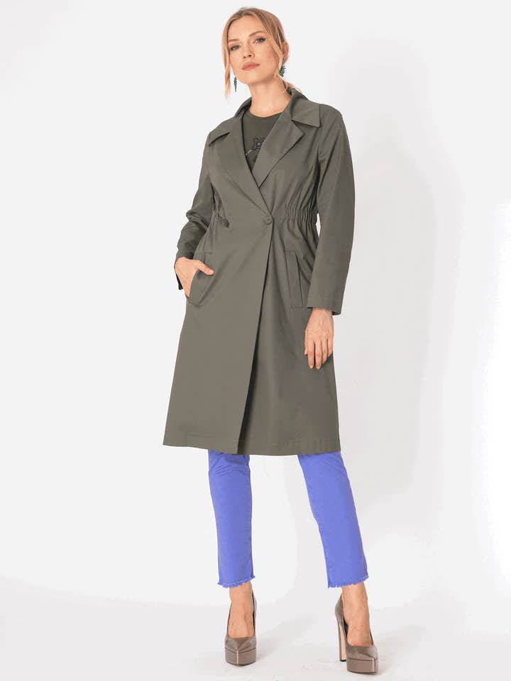 7/8 trousers with fringes 98% Co 2% Ea for wholesale by Siste's S.p.A.